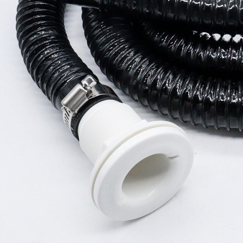 Seamaka 1-1/8 Boat Bilge Pump Hose Kit, 3/4 Boat Bilge Pump Hose Kit Can Choose,ABS Check Valve for Boat Marine, 6 FT Premium Quality Kink-Free Flexible PVC Hose,2 Hose Clamps - Image 4